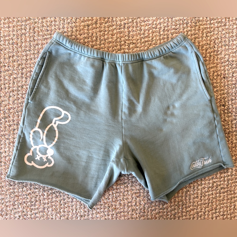 Teddy Fresh Lounge Shorts w/ Drawstring & Graphic